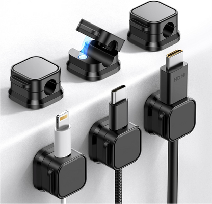 6 Pack Magnetic Cable Clips